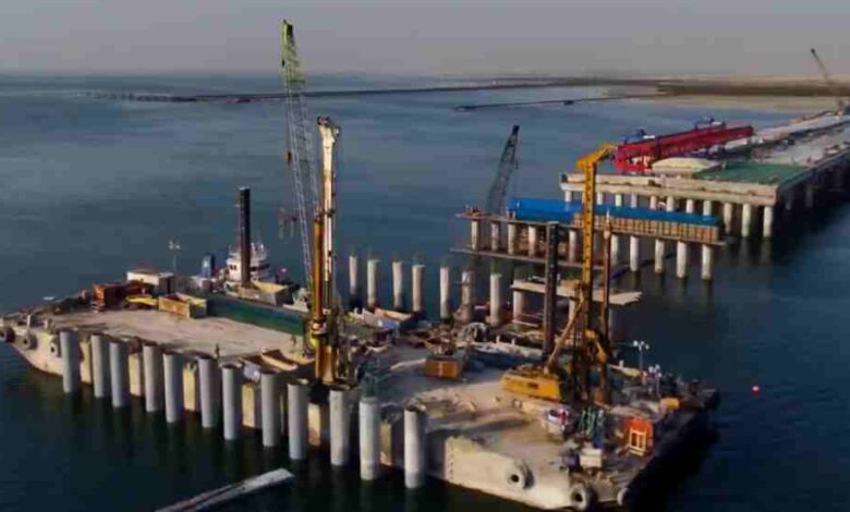 where is the second largest bridge in saudi arabia being built