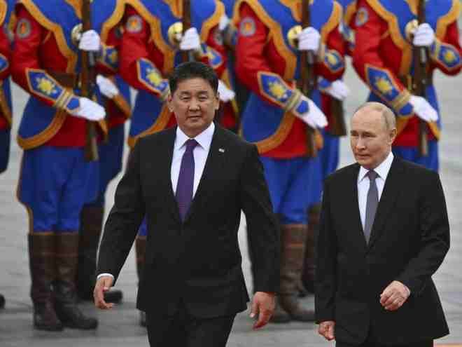 putin visit mongolia
