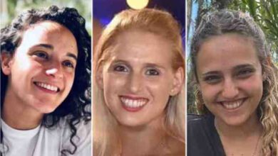 gaza ceasefire first three israeli women to be released