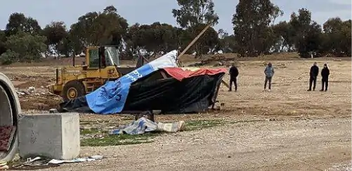 israel demolishes palestine town of al raqib village once again