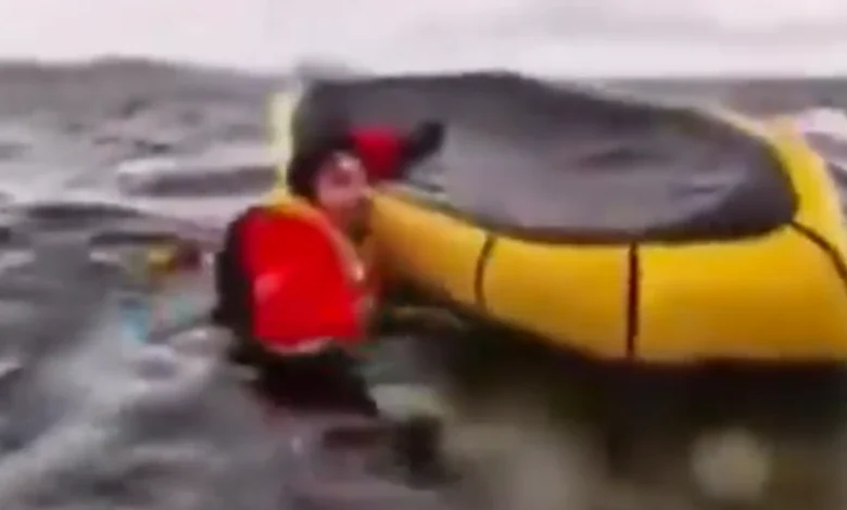 whale swallows boater in chile and spits him out alive seconds later