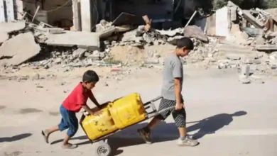 gaza water crisis palestine 2025