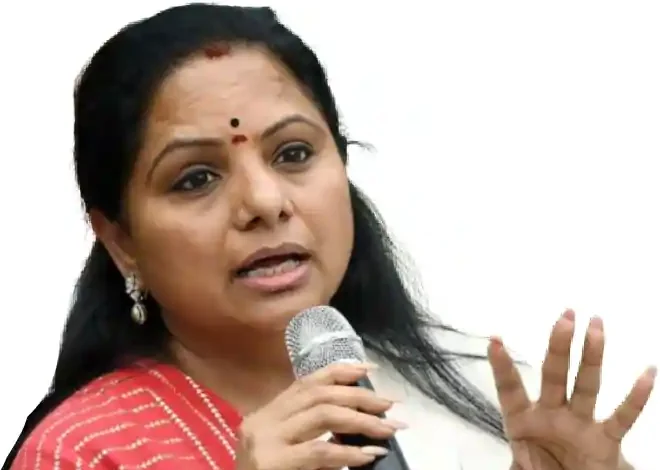 kavitha brs press meet