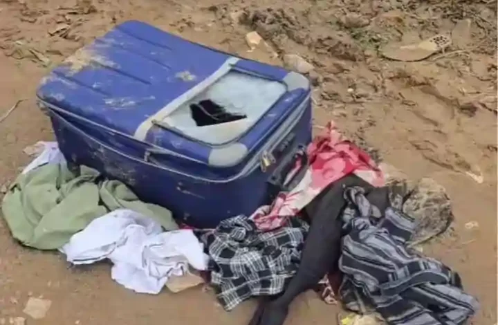 woman body suitcase bangalore crime scene