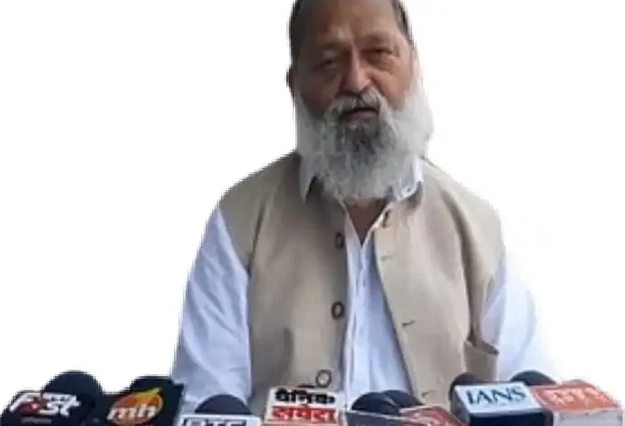 anil vij rahul gandhi bihar assembly election loss claims