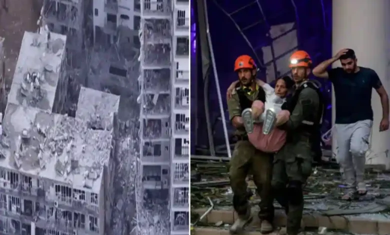 iran missile attack haifa tel aviv airbase