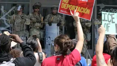 los angeles protest trump immigration may 2025