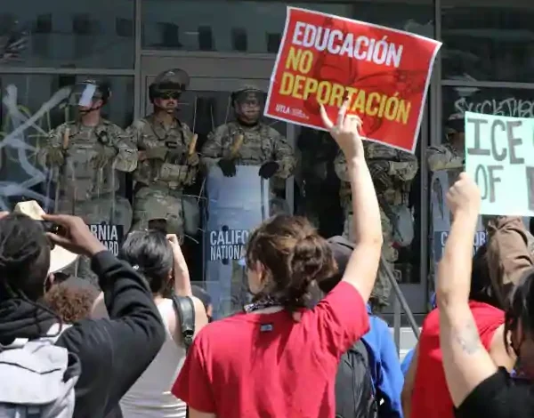 los angeles protest trump immigration may 2025