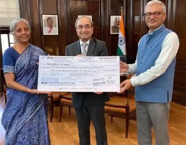 sbi dividend 2024 nirmala