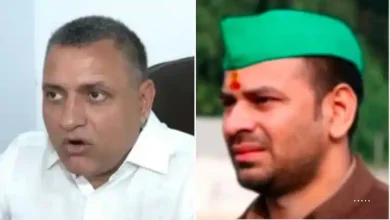 support tej pratap yadav mp sudhakar singh controversy