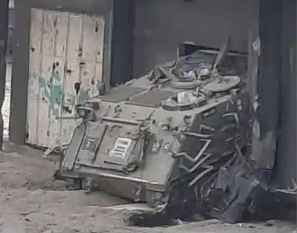 gaza explosive robots