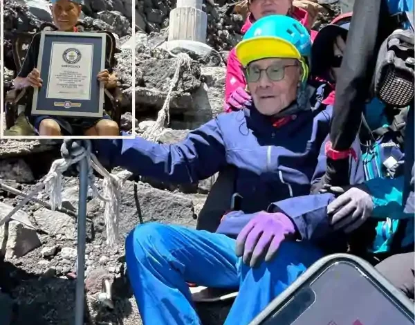 japan oldest mount fuji climber
