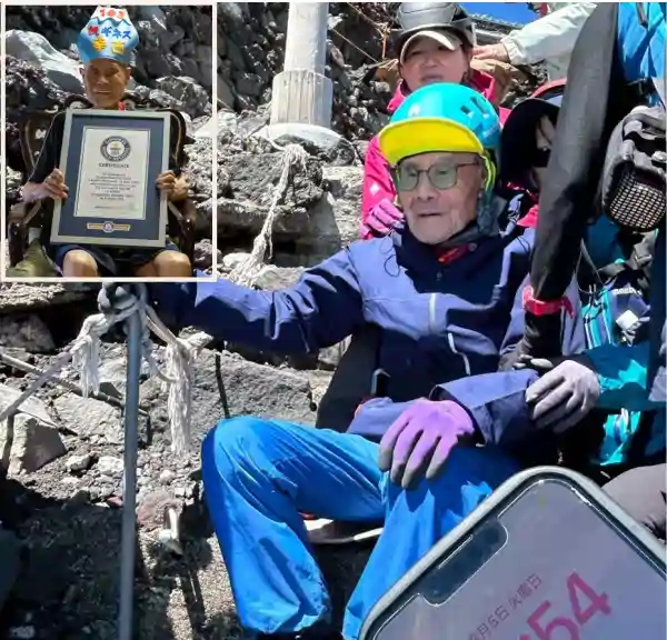 japan oldest mount fuji climber