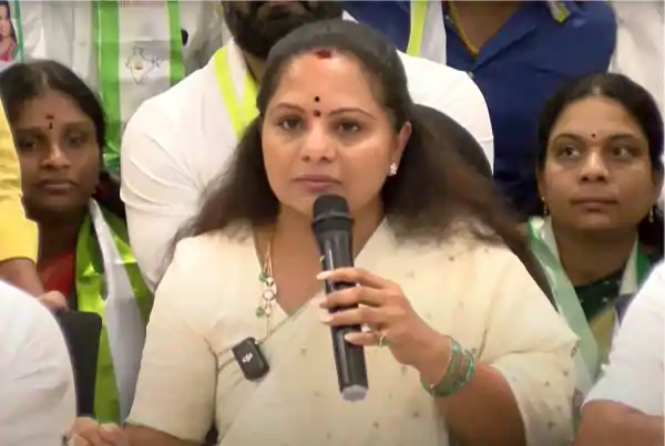 kavitha resigns mlc brs