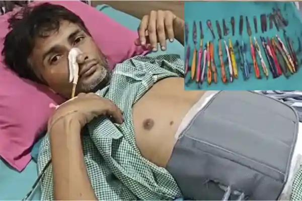 up addiction case spoons toothbrushes