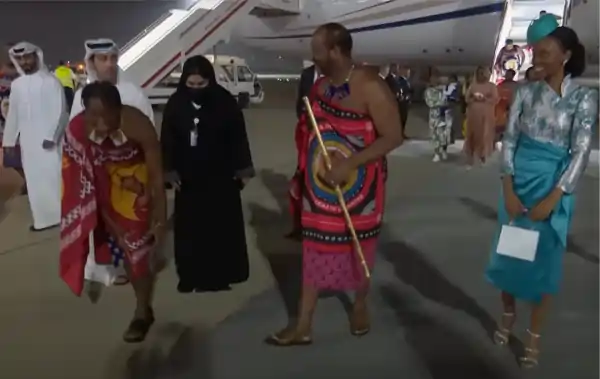 african king abu dhabi arrival