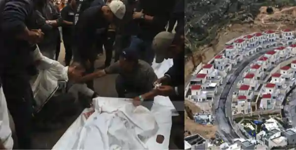 israel bombing khan younis jerusalem settlements