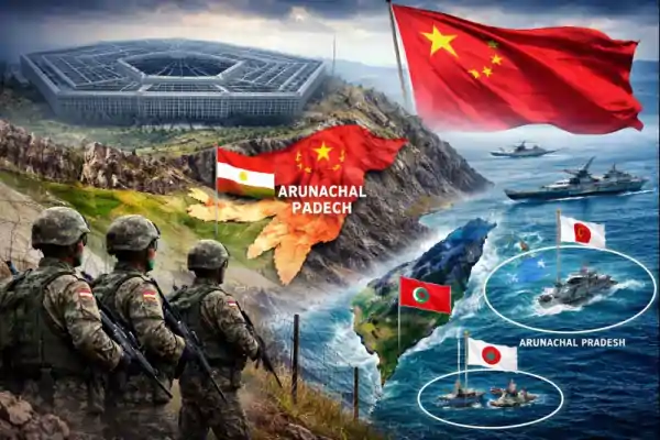 china arunachal pentagon report