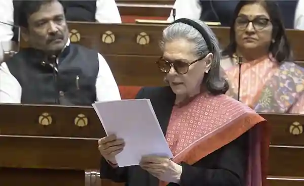 sonia gandhi rajya sabha asha anganwadi