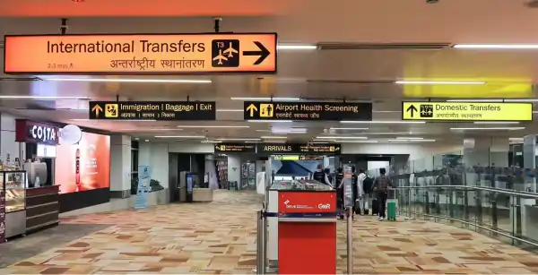 delhi airport police cracked down on visa and passport fraud