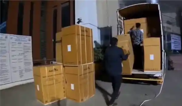 pune election washing machine seized