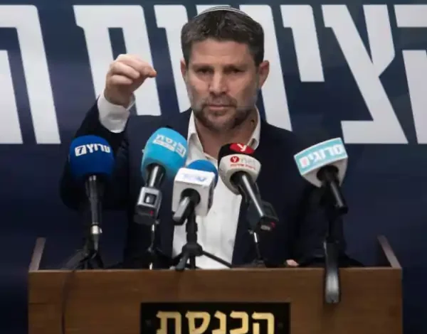 israeli finance minister bezalel smotrich