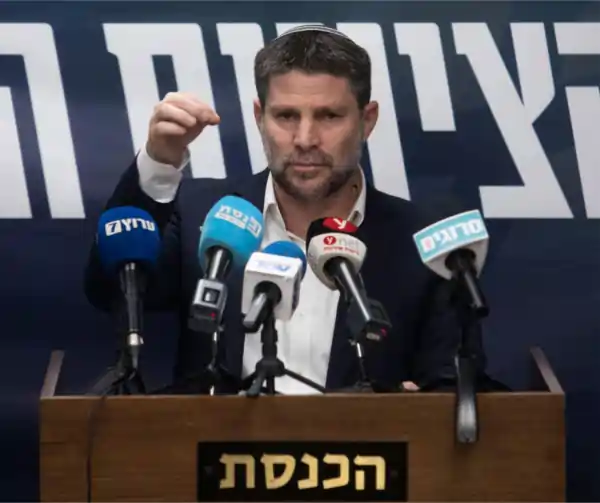 israeli finance minister bezalel smotrich