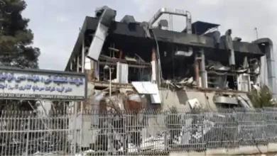 iran bombardearret farmaseutyske lokaasje teheran