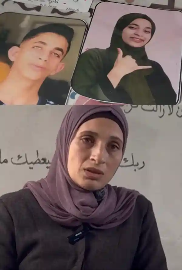 gaza mother tahrir abu madi waiting khan younis