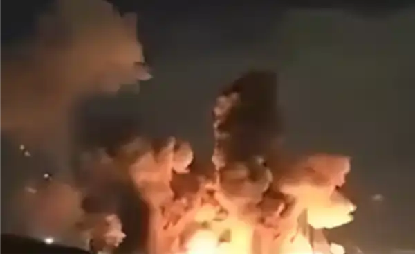 iran isfahan attack explosions