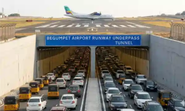 begumpet airport underpass hyderabad