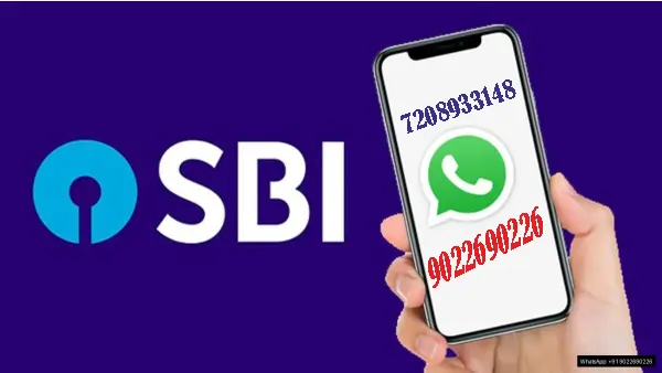 sbi whatsapp banking number service