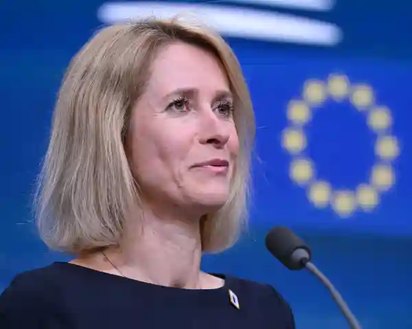 eu foreign policy chief kaja kallas
