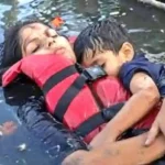ai fake mother child bargi dam