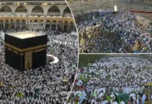 hajj 1447 pilgrims arafat muzdalifah