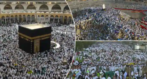 hajj 1447 pilgrims arafat muzdalifah
