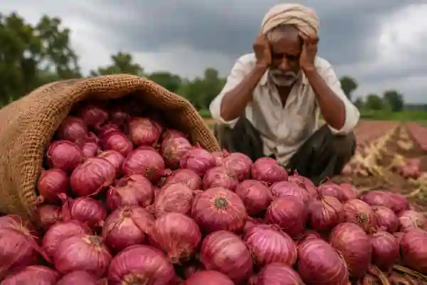 maharashtra onion farmers protest 2026