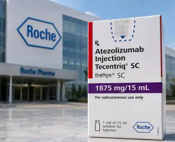 roche pharma tecentriq cancer injection india