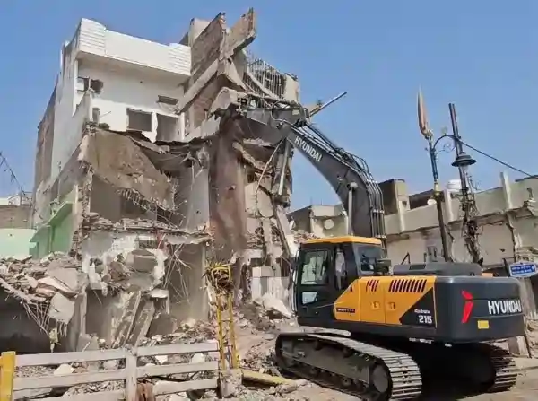 ujjain mahakal road muslim area demolition
