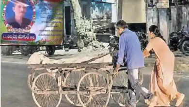 yakub dead body pushcart karimnagar