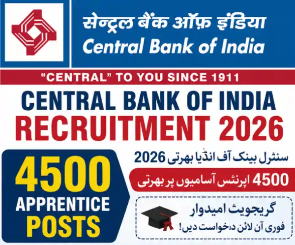 central bank of india recruitment 2026