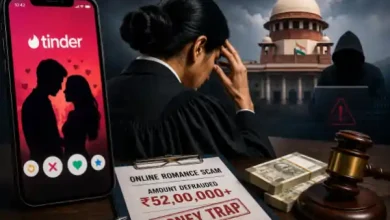 haryana judge tinder honey trap case