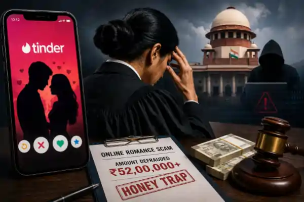 haryana judge tinder honey trap case