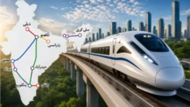 india bullet train routes map 2026