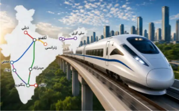 india bullet train routes map 2026