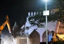 varanasi mazar mosque demolition railway land
