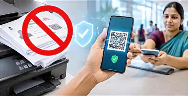 aadhaar card qr code digital verification uidai