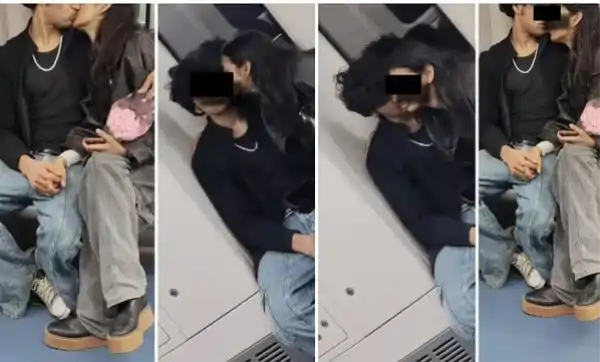 bengaluru metro couple pda video viral