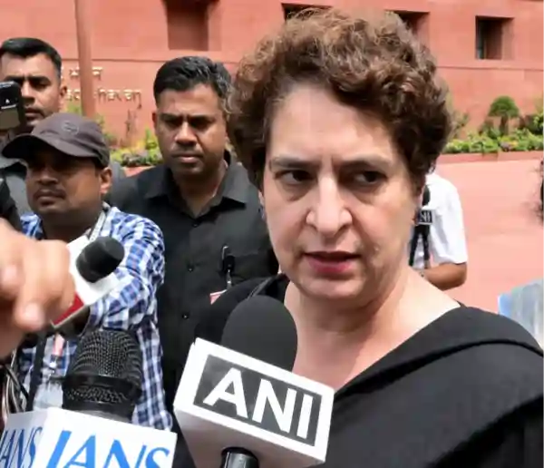 priyanka gandhi neet paper leak education system parliament debate
