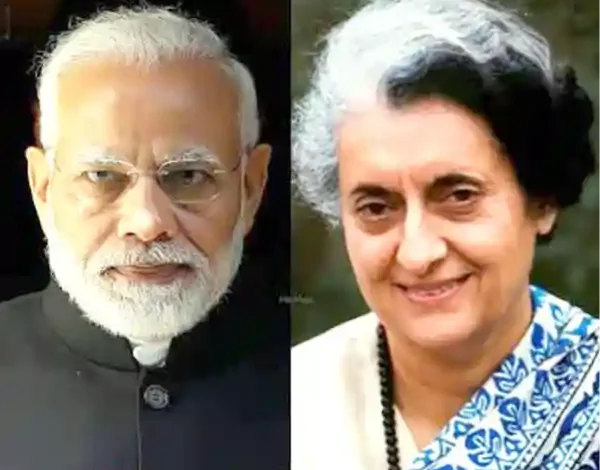 modi indira gandhi political comparison